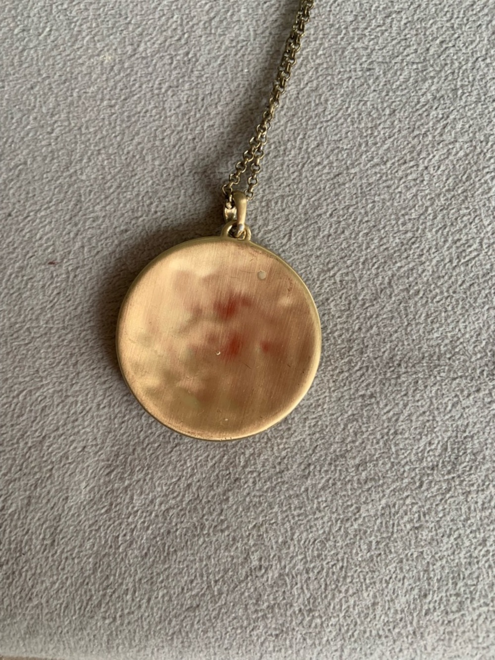 Silpada Gold-Tone Leopard Print Pendant Necklace - Women Jewelry - Picture 3 of 4